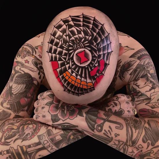 10+ Most Liked Head Tattoo Designs for Men and Women