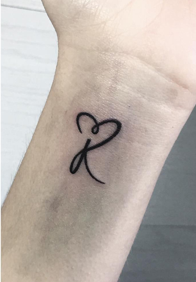 R Letter Tattoo Designs: Top 20 Trending Images | I Fashion Styles