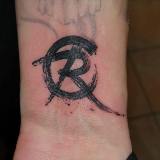 R Letter Tattoo Designs: Top 20 Trending Images | I Fashion Styles