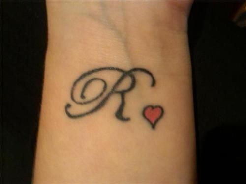 R Letter Tattoo Designs: Top 20 Trending Images | I Fashion Styles