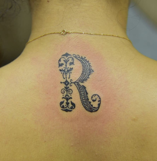 R Letter Tattoo Designs: Top 20 Trending Images | I Fashion Styles
