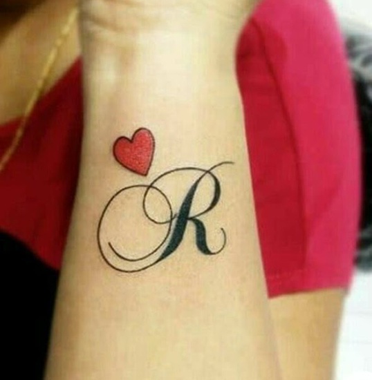 R Letter Tattoo Designs: Top 20 Trending Images | I Fashion Styles