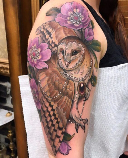 15+ Striking Owl Tattoo Designs to Inspire Wisdom