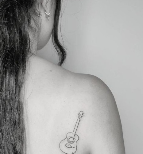 15 Best Guitar Tattoo Designs with Meanings | I Fashion Styles