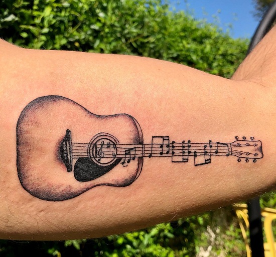 15 Best Guitar Tattoo Designs with Meanings | I Fashion Styles