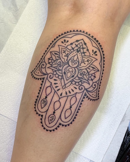 Top 15 Exclusive Hamsa Tattoo Designs | I Fashion Styles