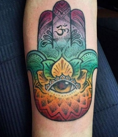 Top 15 Exclusive Hamsa Tattoo Designs | I Fashion Styles