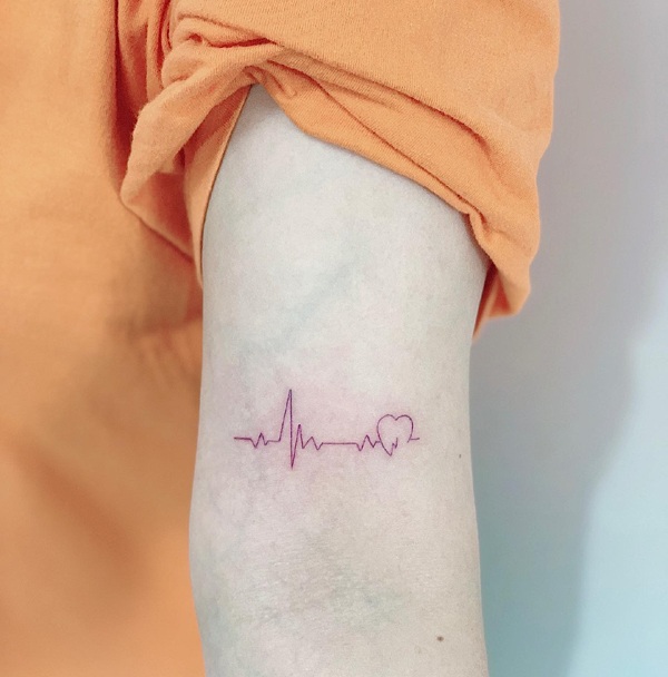 Heartbeat Tattoo Designs: Top 30 Ideas In 2023 | I Fashion Styles