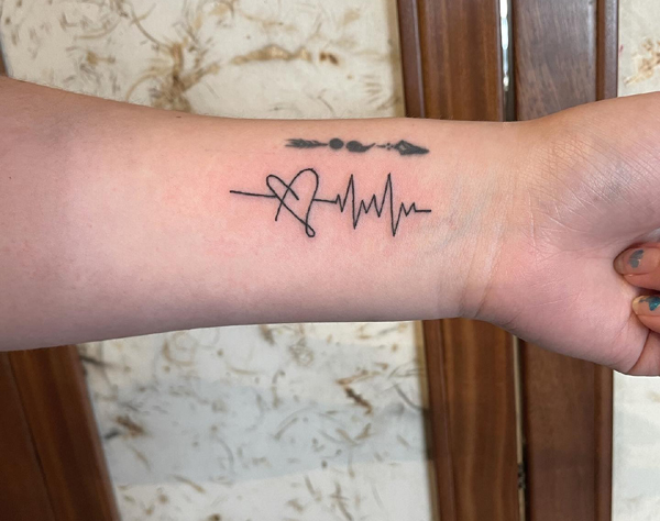 Heartbeat Tattoo Designs: Top 30 Ideas In 2023 | I Fashion Styles