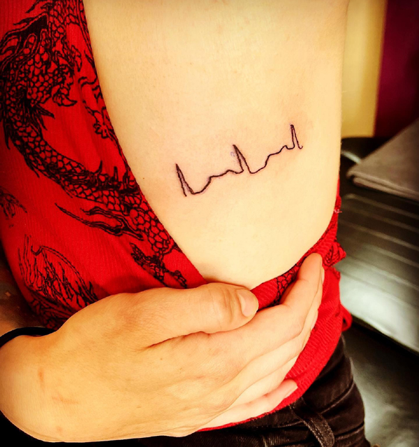 Heartbeat Tattoo Designs: Top 30 Ideas In 2023 | I Fashion Styles