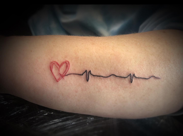 Heartbeat Tattoo Designs: Top 30 Ideas In 2023 | I Fashion Styles
