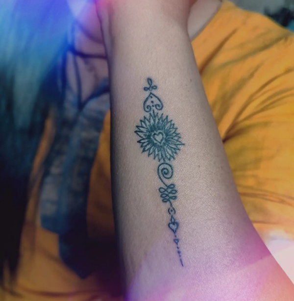 30+ Beautiful Unalome Tattoo Designs 2023 | I Fashion Styles