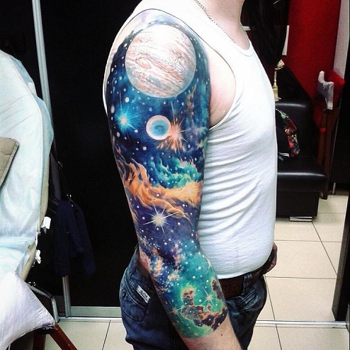 9 Best Outer Space Tattoo Designs and Ideas 2023