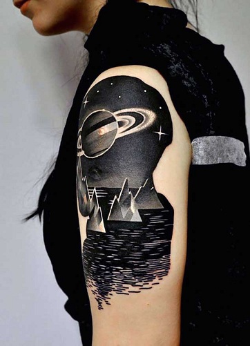 9 Best Outer Space Tattoo Designs and Ideas 2023