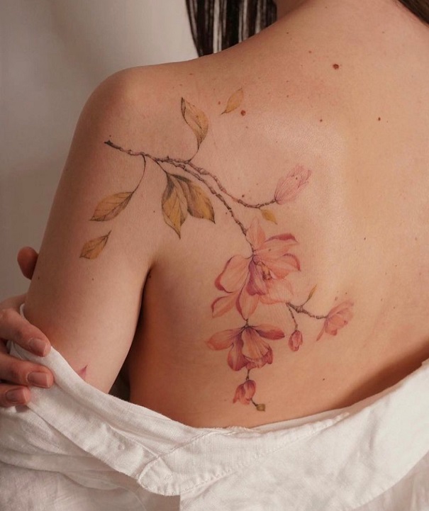 20 Impressive Botanical Tattoo Designs to Get Inspire