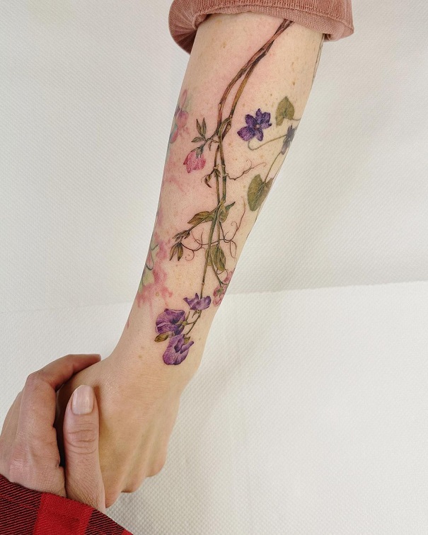 20 Impressive Botanical Tattoo Designs to Get Inspire