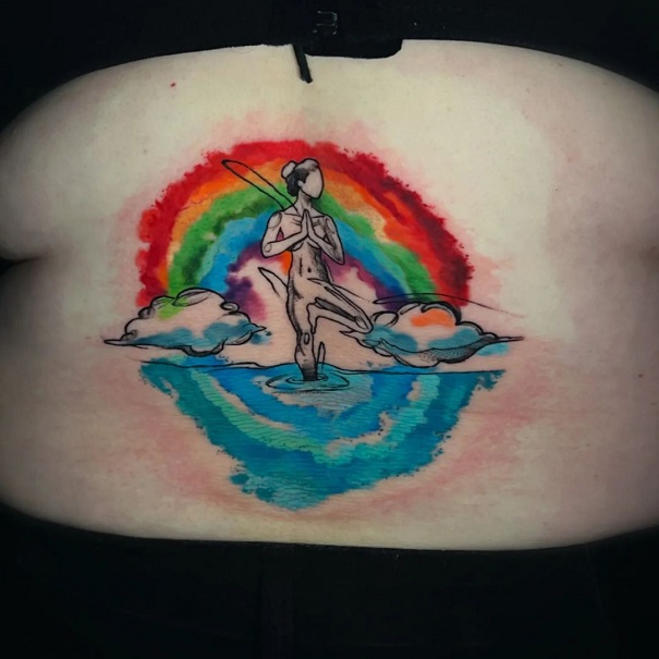 20 Beautiful Rainbow Tattoo Designs and Ideas 2023