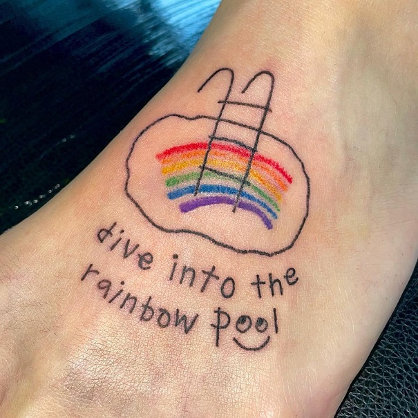 20 Beautiful Rainbow Tattoo Designs and Ideas 2023
