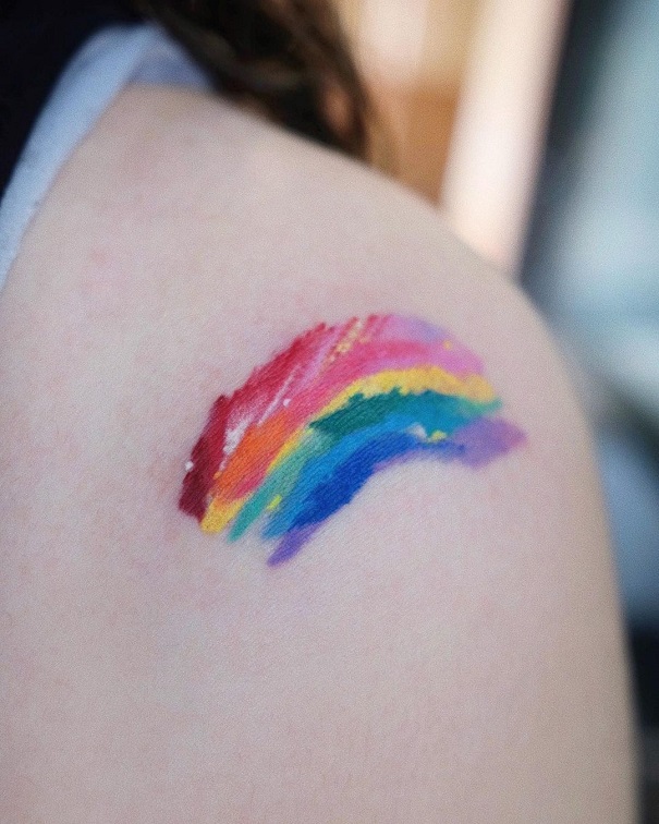 20 Beautiful Rainbow Tattoo Designs and Ideas 2023