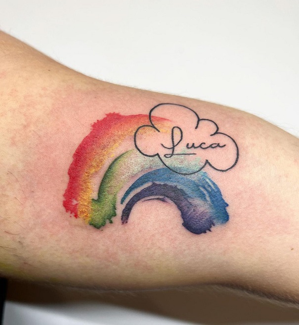 20 Beautiful Rainbow Tattoo Designs and Ideas 2023