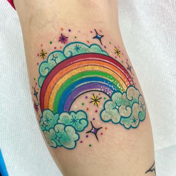 20 Beautiful Rainbow Tattoo Designs and Ideas 2023