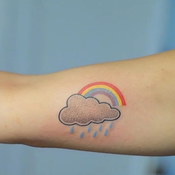 20 Beautiful Rainbow Tattoo Designs and Ideas 2023
