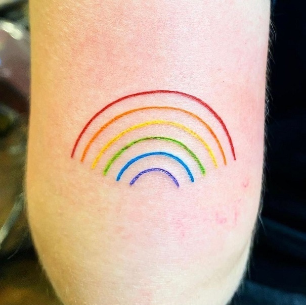20 Beautiful Rainbow Tattoo Designs and Ideas 2023