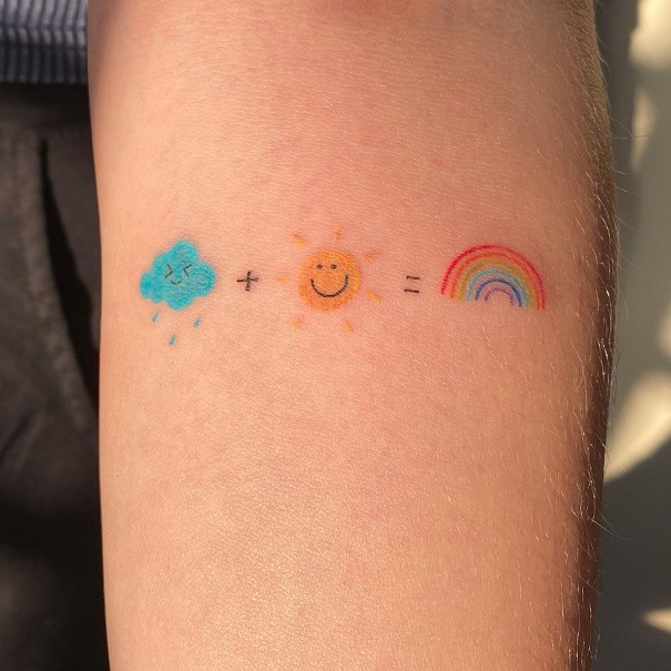 20 Beautiful Rainbow Tattoo Designs and Ideas 2023