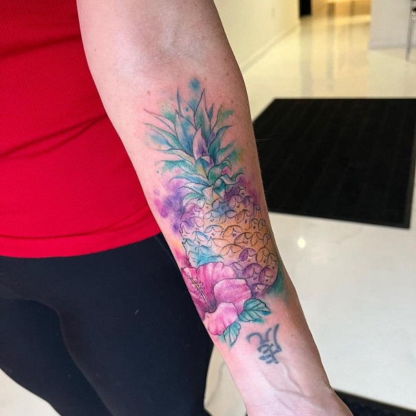 20 Fantastic Pineapple Tattoo Designs With Meanings