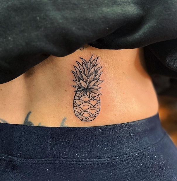 20 Fantastic Pineapple Tattoo Designs With Meanings