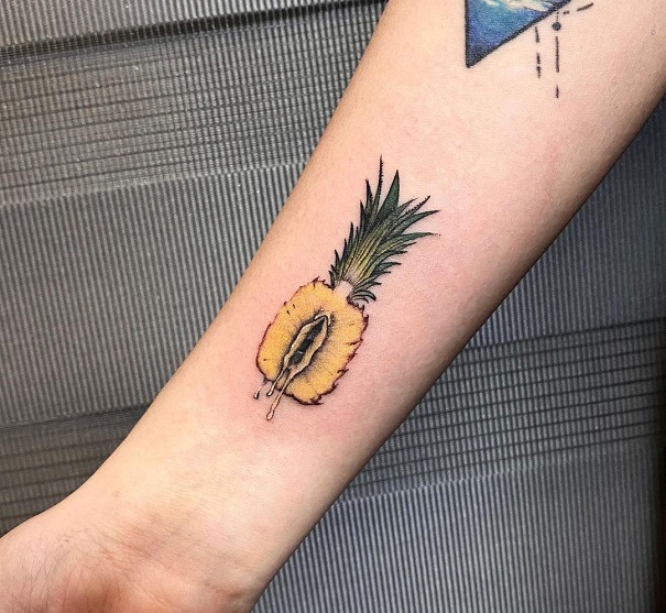 20 Fantastic Pineapple Tattoo Designs With Meanings