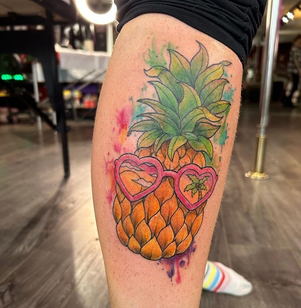 20 Fantastic Pineapple Tattoo Designs With Meanings