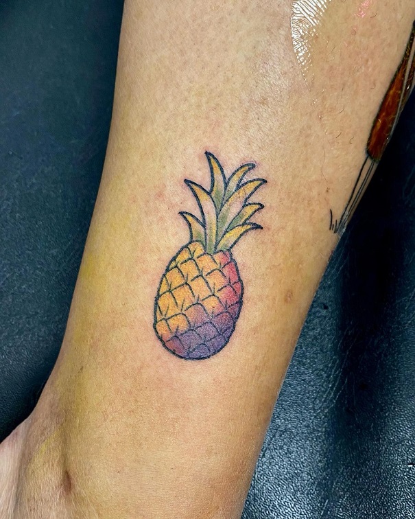 20 Fantastic Pineapple Tattoo Designs With Meanings