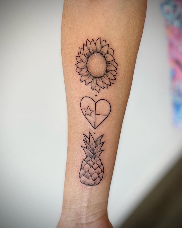 20 Fantastic Pineapple Tattoo Designs With Meanings