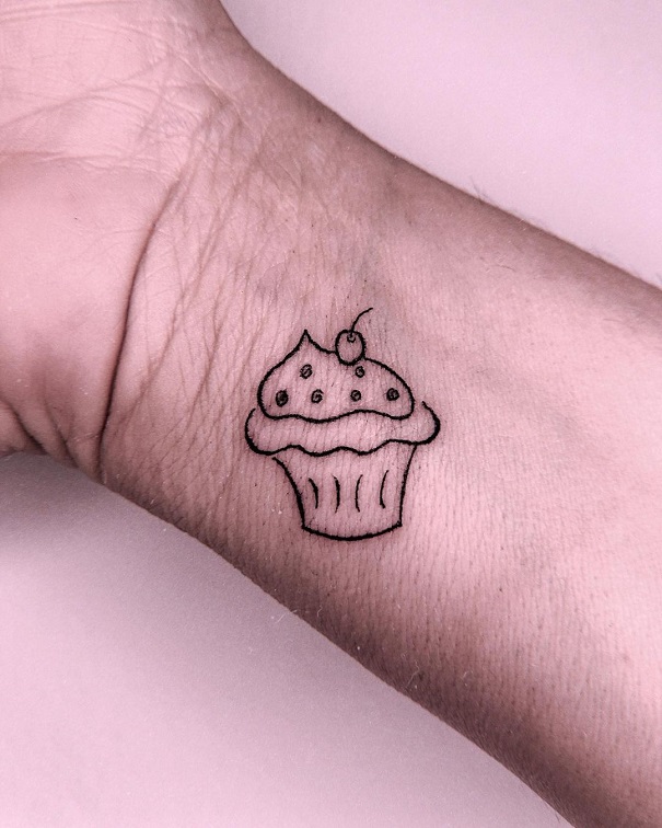 20 Fabulous Cupcake Tattoo Designs In 2023