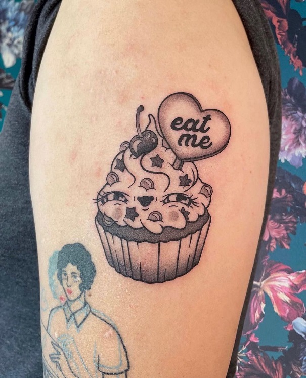 20 Fabulous Cupcake Tattoo Designs In 2023