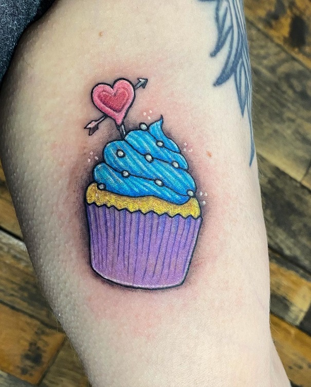20 Fabulous Cupcake Tattoo Designs In 2023