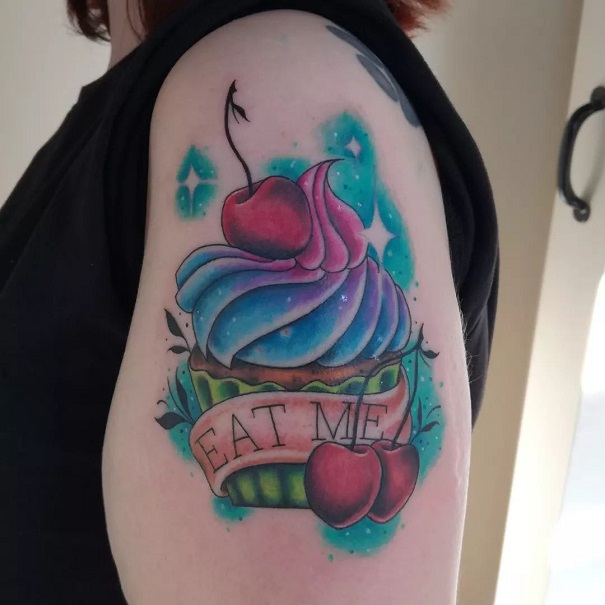 20 Fabulous Cupcake Tattoo Designs In 2023