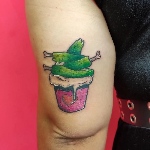 20 Fabulous Cupcake Tattoo Designs In 2023