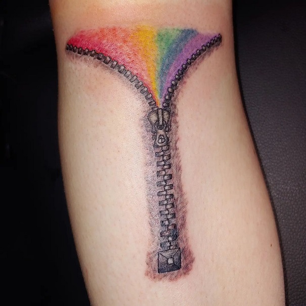 15 Innovative Zipper Tattoo Designs Suitable for Anyone