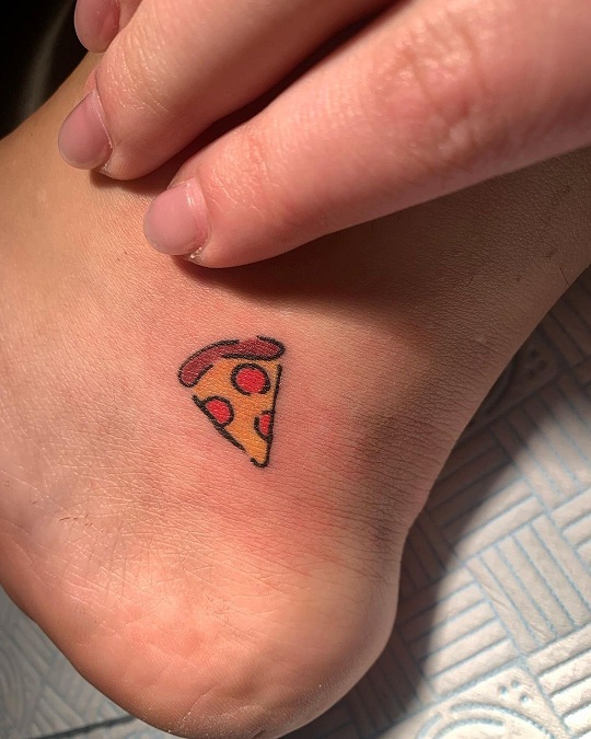 20 Delicious Pizza Tattoo Designs You Will Love