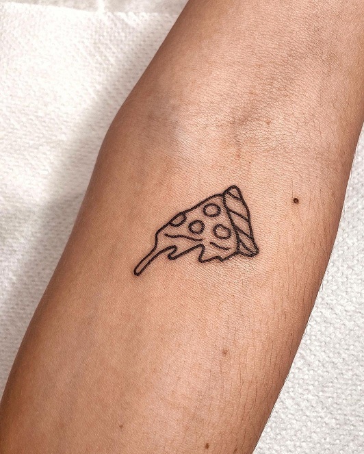 20 Delicious Pizza Tattoo Designs You Will Love