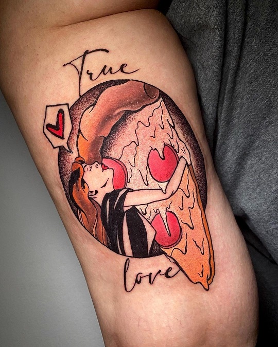 20 Delicious Pizza Tattoo Designs You Will Love