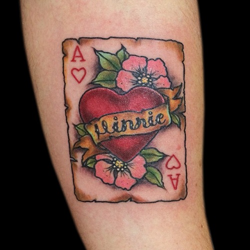 15+ Striking Ace Tattoo Designs to Elevate Your Style