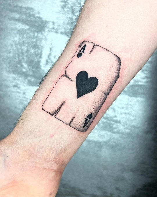 15+ Striking Ace Tattoo Designs to Elevate Your Style