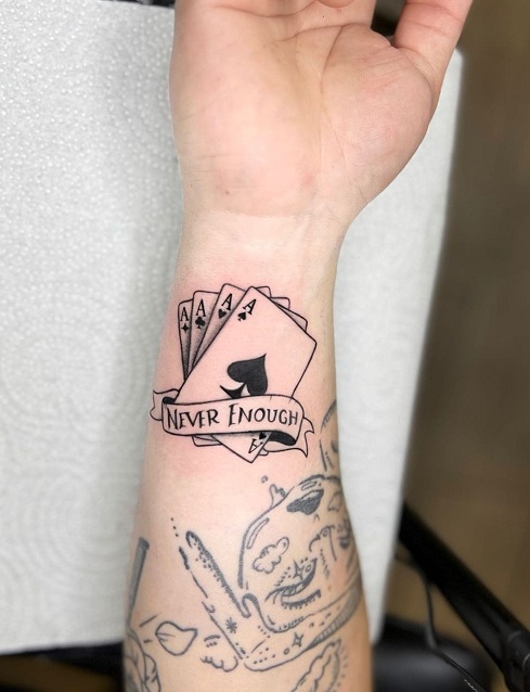 15+ Striking Ace Tattoo Designs to Elevate Your Style
