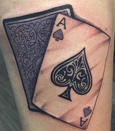 15+ Striking Ace Tattoo Designs to Elevate Your Style