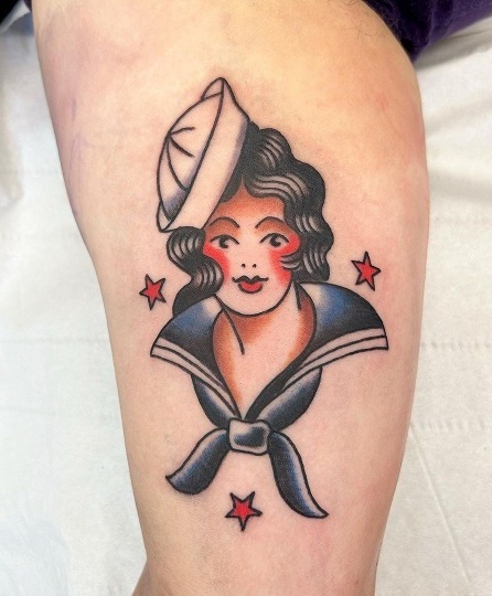 10 Stunning Sailor Tattoo Designs for Men and Women