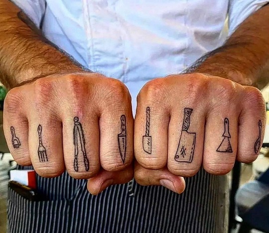 20 Attractive Chef Tattoo Designs With Meanings