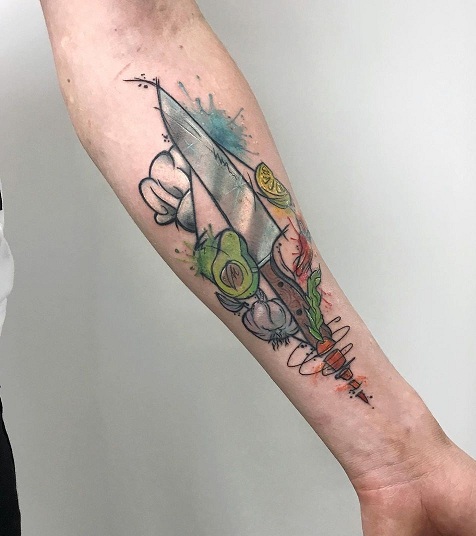 20 Attractive Chef Tattoo Designs With Meanings